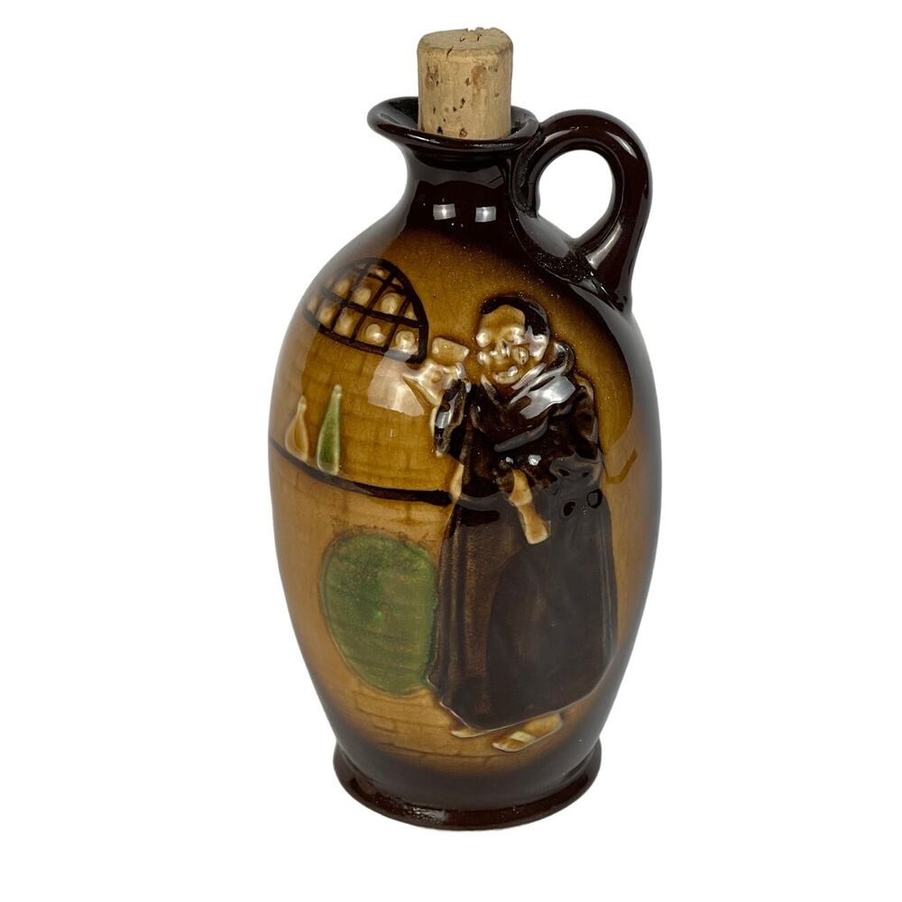 Sake Jug Vintage Moriyama Japan 6 5/8” Tall